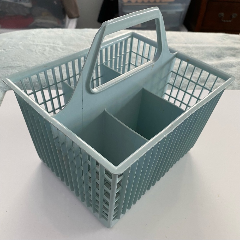 Vintage Dishwasher Utensil Basket